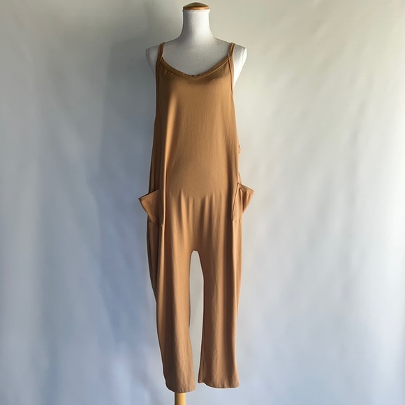 Cents of Style Oversized Jersey Jumpsuit - sz S - Picture 1 of 5